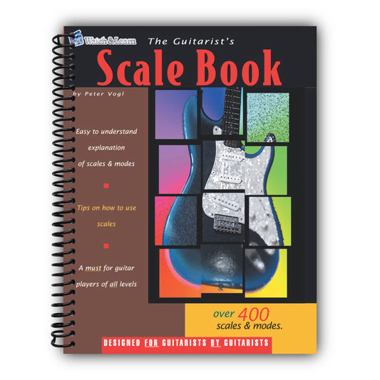 The Guitarist's Scale Book: Over 400 Guitar Scales & Modes [Spiral-Bound]
