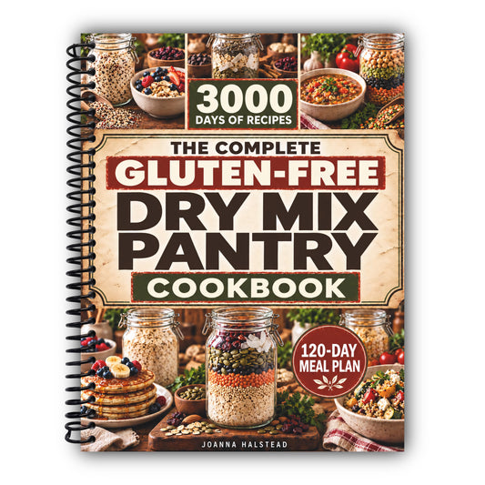 The Complete Gluten-Free Dry Mix Pantry Cookbook: 3000 Days of Gluten-Free Favorites Made with Water Alone, with a 120-Day Plan to Bring Back Variety and Take the Guesswork Out of Weeknights [Spiral-Bound]