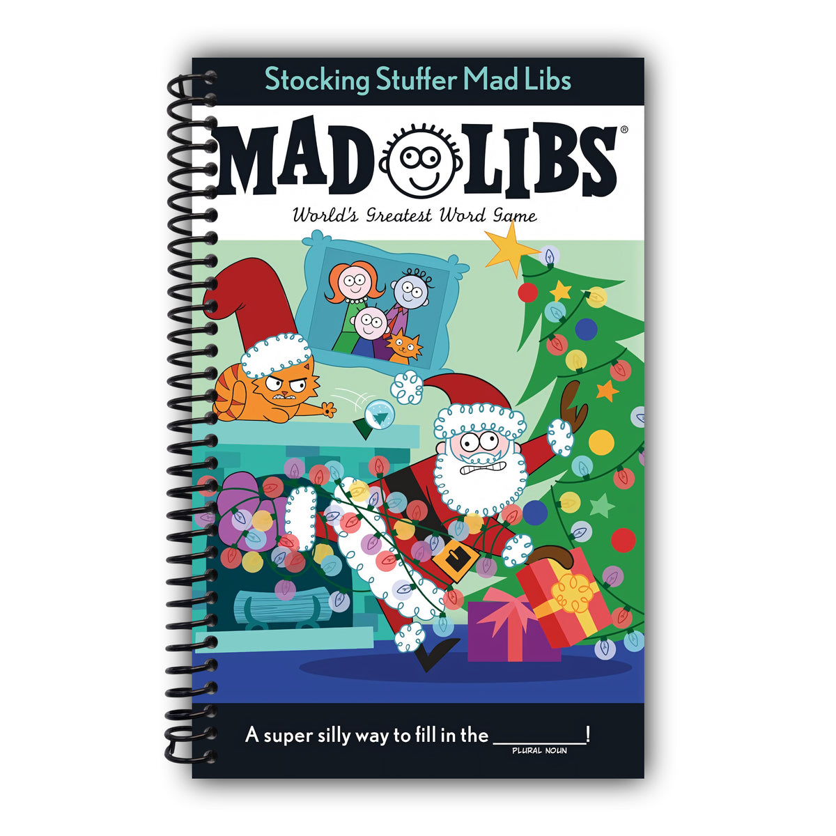 Stocking Stuffer Mad Libs: World's Greatest Word Game About Christmas [Spiral-Bound]