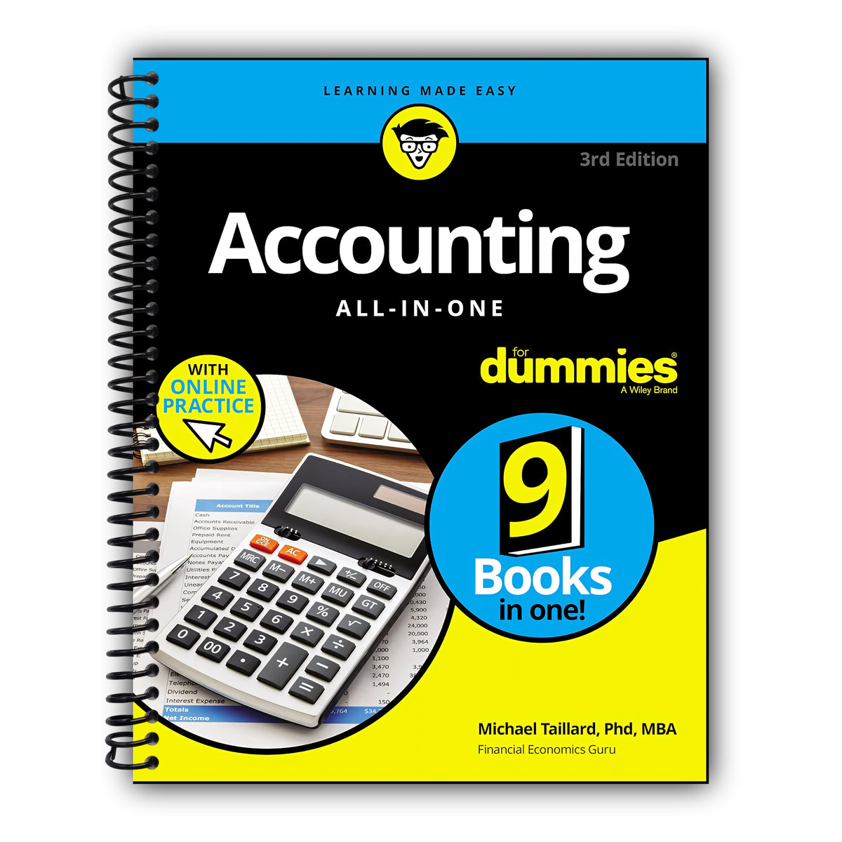 Accounting All-in-One For Dummies (+ Videos and Quizzes Online) (For Dummies (Business & Personal Finance)) [Spiral-Bound]