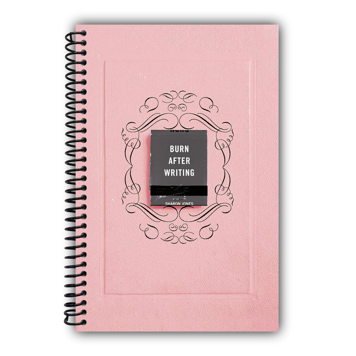 Burn After Writing (Pink) [Spiral-Bound]