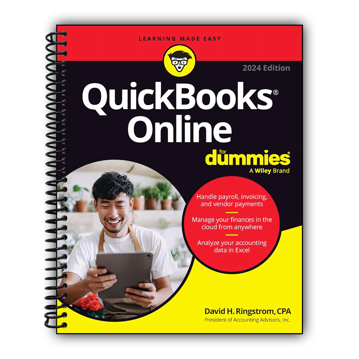 QuickBooks Online For Dummies (For Dummies (Computer/tech)) [Spiral-Bound]