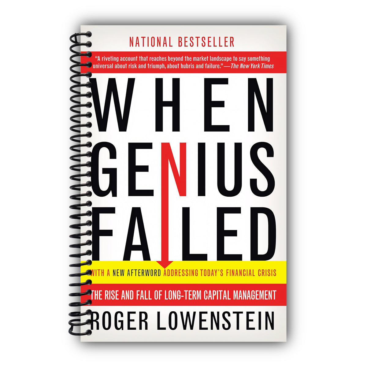 When Genius Failed: The Rise and Fall of Long-Term Capital Management [Spiral-Bound]