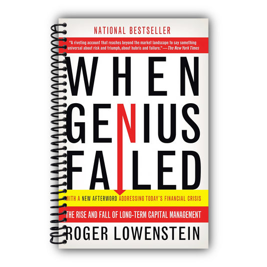 When Genius Failed: The Rise and Fall of Long-Term Capital Management [Spiral-Bound]