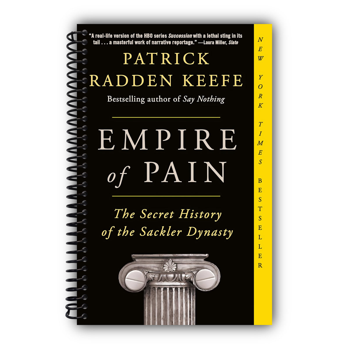 Empire of Pain: The Secret History of the Sackler Dynasty [Spiral-Bound]