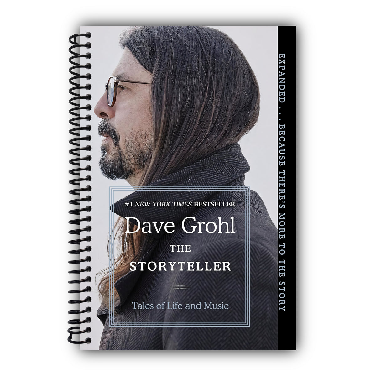 The Storyteller: Tales of Life and Music ― Foo Fighters Frontman Dave Grohl's #1 NYT Bestselling Rock Memoir of Family, Drums, and Punk Rock [Spiral-Bound]