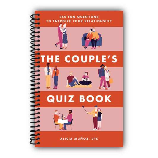 The Couple's Quiz Book: 350 Fun Questions to Energize Your Relationship (Relationship Books for Couples) [Spiral-Bound]
