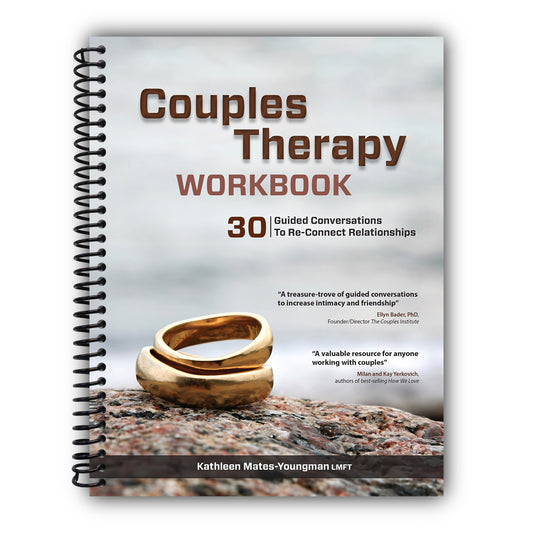 Couples Therapy Workbook: 30 Guided Conversations to Re-Connect Relationships [Spiral-Bound]