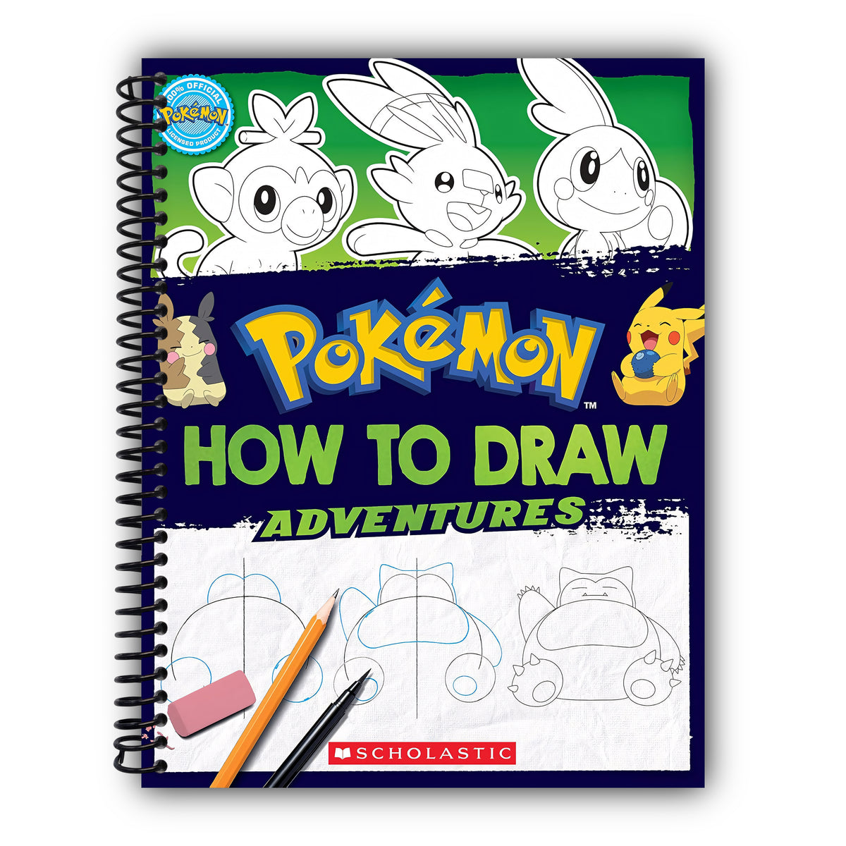 How to Draw Adventures (Pokémon) [Spiral-Bound]