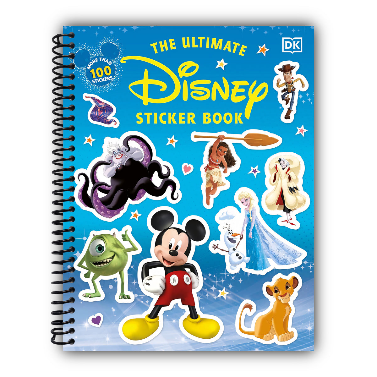 The Ultimate Disney Sticker Book (Ultimate Sticker Book) [Spiral-Bound]