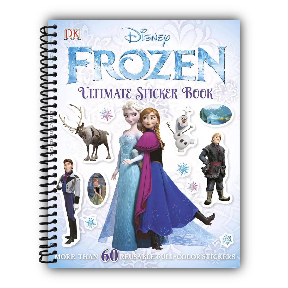 Ultimate Sticker Book: Frozen: More Than 60 Reusable Full-Color Stickers [Spiral-Bound]
