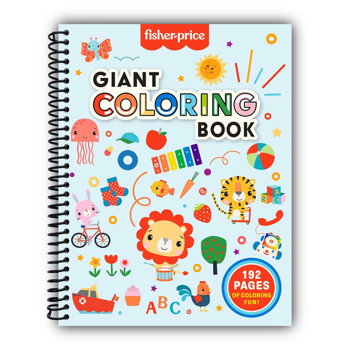 Fisher-Price: Giant Coloring Book [Spiral-Bound]
