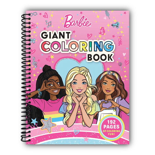 Barbie: Giant Coloring Book [Spiral-Bound]