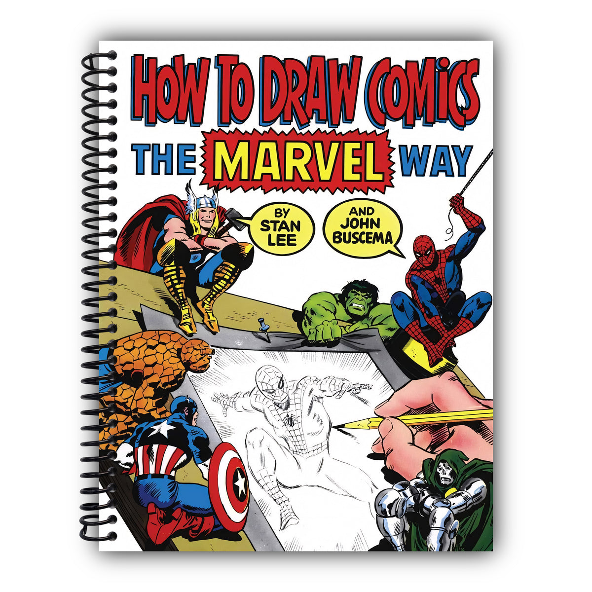 How To Draw Comics The Marvel Way [Spiral-Bound]