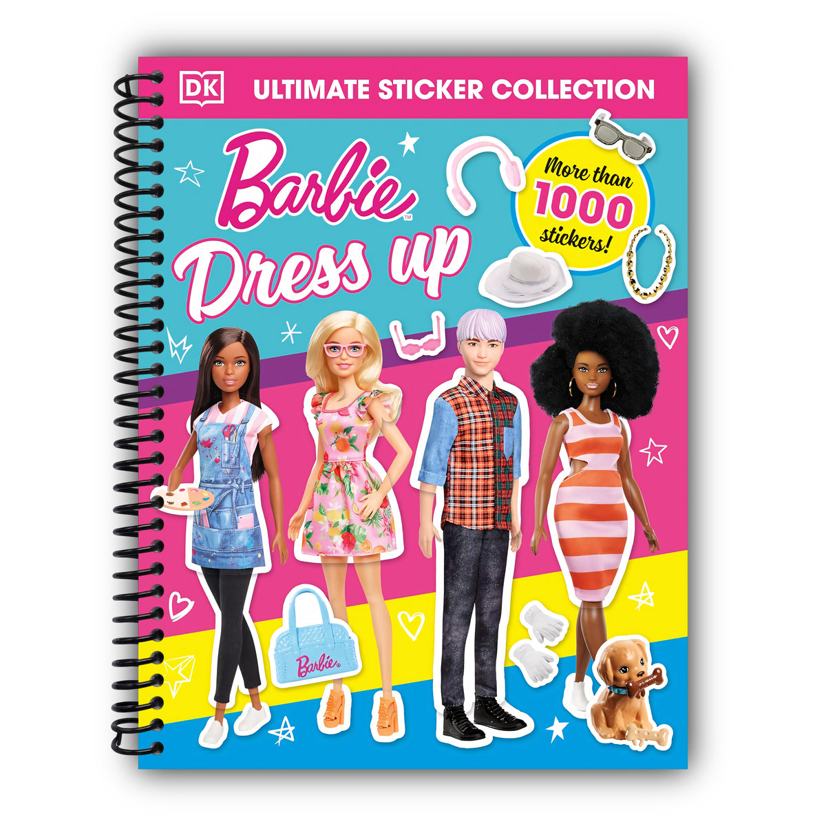 Barbie Dress-Up Ultimate Sticker Collection (Barbie Sticker Books) [Spiral-Bound]