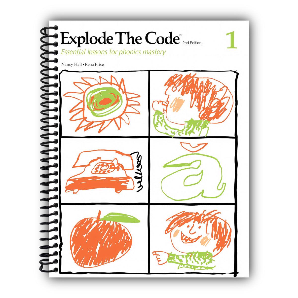 Explode the Code 1: Essential Lessons for Phonics Mastery [Spiral-Bound]
