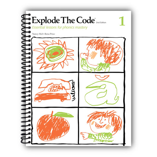 Explode the Code 1: Essential Lessons for Phonics Mastery [Spiral-Bound]
