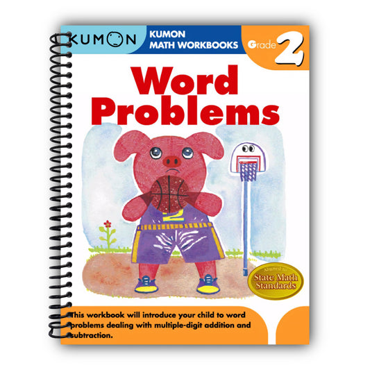 Kumon Grade 2 Word Problems (Kumon Math Workbooks) [Spiral-Bound]