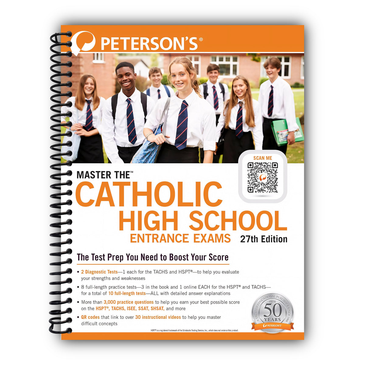 Master the™ Catholic High School Entrance Exams [Spiral-Bound]