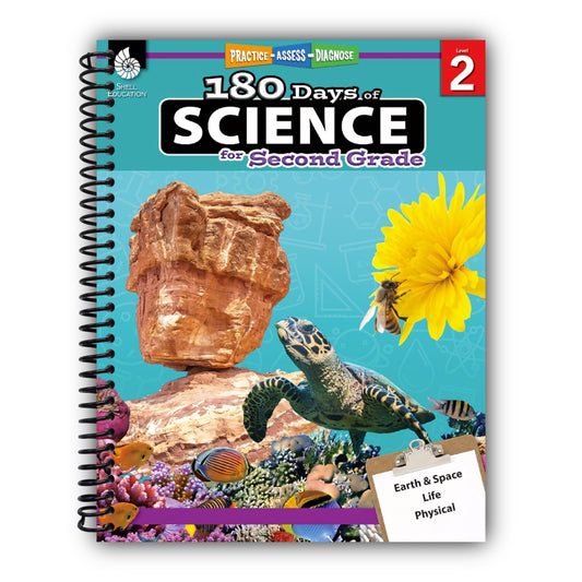 180 Days®: Science for Second Grade: Practice, Assess, Diagnose [Spiral-Bound]