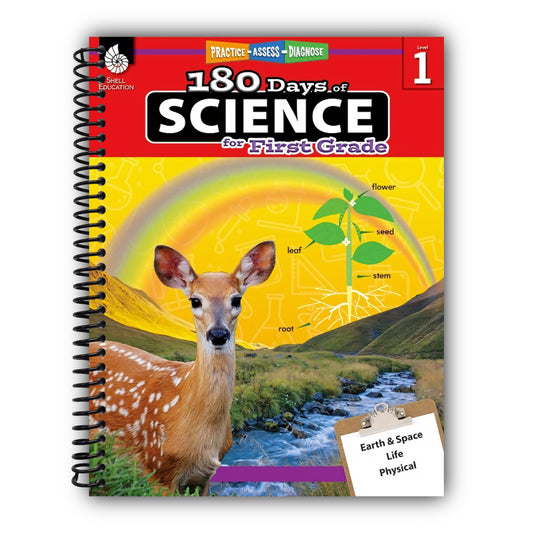 180 Days®: Science for First Grade: Practice, Assess, Diagnose [Spiral-Bound]