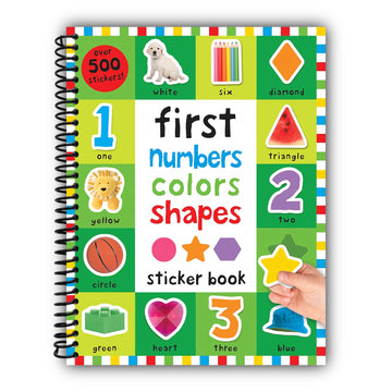 First Numbers, Colors, Shapes [Spiral-Bound]