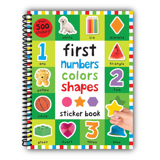 First Numbers, Colors, Shapes [Spiral-Bound]
